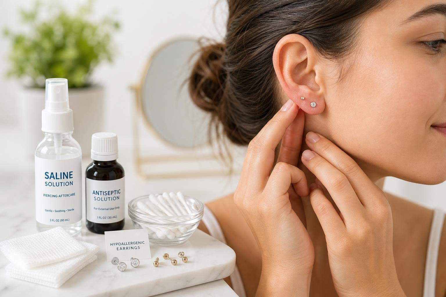 Ear Piercing Aftercare Guide